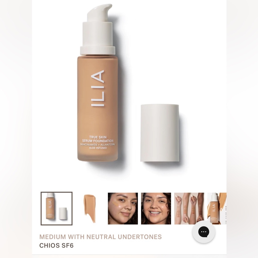 New in box Ilia serum foundation shade sf6